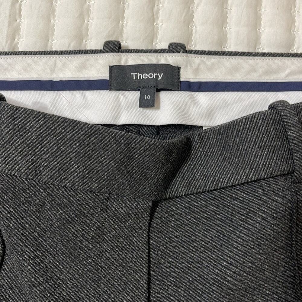 Theory Charcoal Gray Women's Tailored Pants